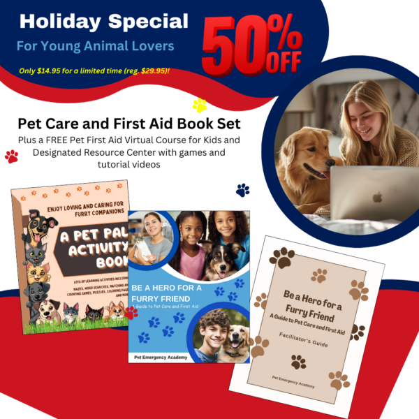 Pet First Aid Training Package for Kids Ages 8-11