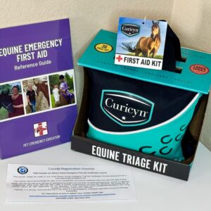 Equine Emergency First Aid High School Student Deluxe Certification and Training Package