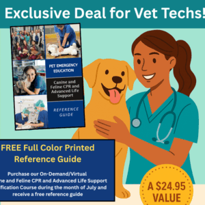Canine and Feline CPR and Advanced Life Support ~ FREE Printed Reference Guide for a Limited Time