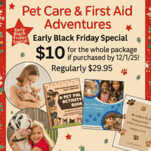 Pet Care & First Aid Adventures Package for Youth Programs Sale $10 per set